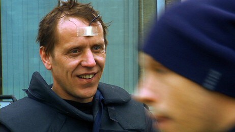 Innspilling av NOKAS-filem (Foto: Tom Edvindsen/NRK)