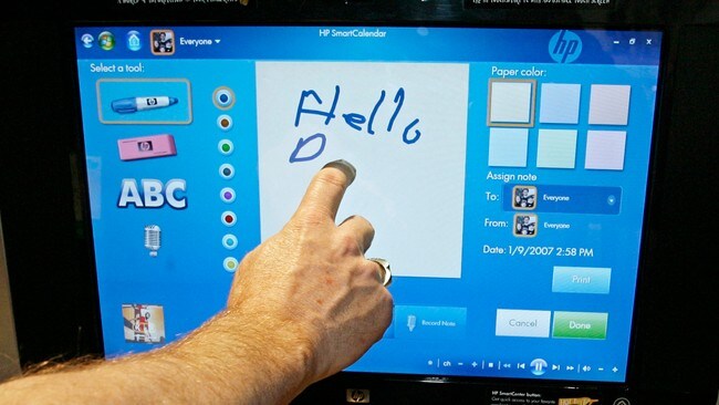 Touchscreen (Foto: Damian Dovarganes/AP)