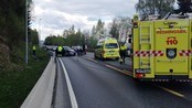 Trafikkulykke riksvei 4 19.5.13