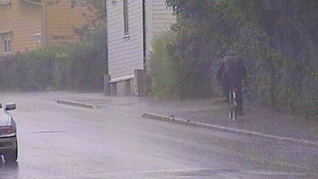 regn (Foto: Zbigniew Czaplicki/NRK) regn (Foto: Zbigniew Czaplicki/NRK)