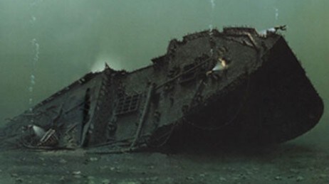 Empress of Ireland under vann Empress of Ireland under vann