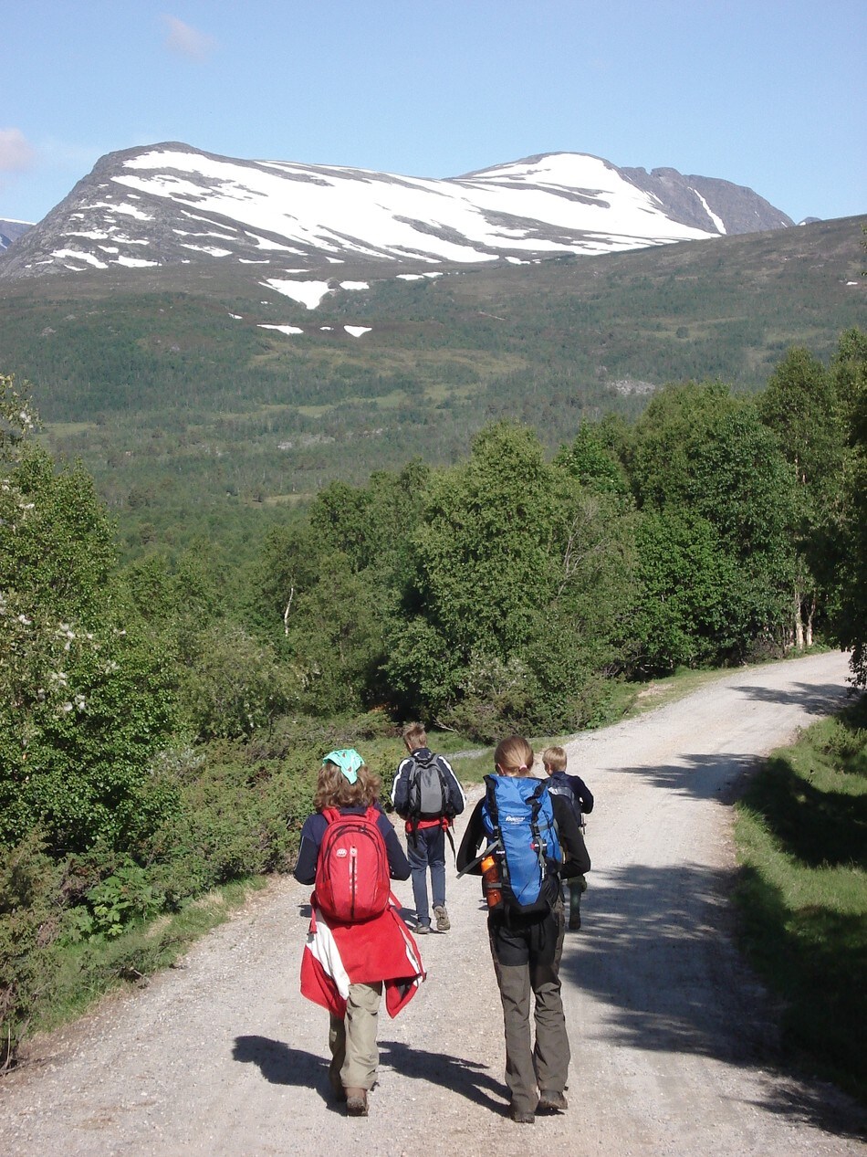 Tur i området ved Gjevilvasshytta