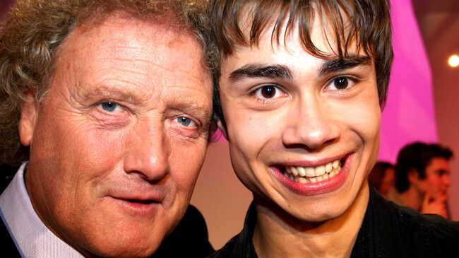 Dan Børge Akerø og Alexander Rybak (Foto: Birte Njøsen Horne/NRK)