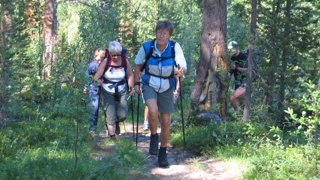 Stavgang (Foto: Marte Kristiansen/Den Norske Turistforening)