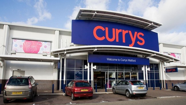 Currys elektronikkbutikk i Watford