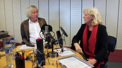 Dag Solstad og Lise Fjeldstad i samspill