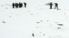 Søk i Kebnekaise søndag (Foto: Polismyndigheten i Norrbotten/SCANPIX) Søk i Kebnekaise søndag (Foto: Polismyndigheten i Norrbotten/SCANPIX)