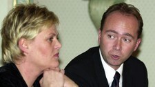 Trond Giske og Kristin Halvorsen (Foto: Aas, Erlend/SCANPIX)