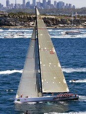 Super-maxibåten 'Wild Oats XI' (Foto: CARLO BORLENGHI/AFP)