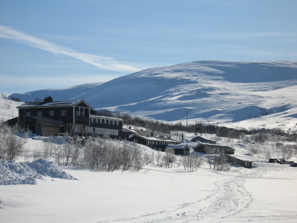 Perfekt vinter ved Gjendesheim