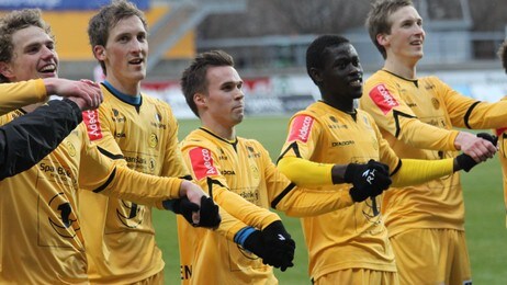Bodø/Glimt mot Bryne (Foto: Bjarne Hagen/NRK)