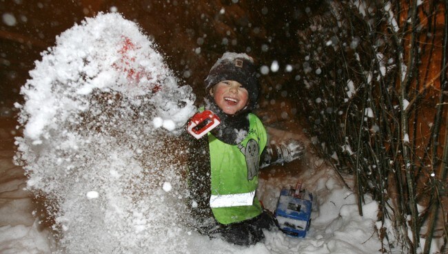Snø i Oslo (Foto: Eeg, Jon/SCANPIX)
