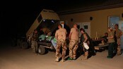 Evakuering av skadde i Afghanistan