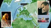 Kartmontasje: NHO-topp i omstridt fiskeoljeimport (Montasje/kart: Øyvind Bye Skille/NRK Foto: /Scanpix)