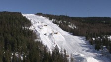 Slopestyle-løypa i Wyller-løypa (NRK) Slopestyle-løypa i Wyller-løypa (NRK)