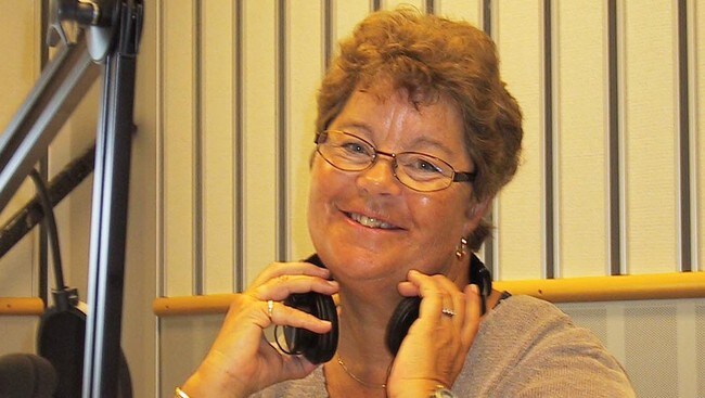 Margrethe Holt i studio