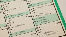 Kalender for 2009 (Foto: Eva Susanne Drugg/NRK)