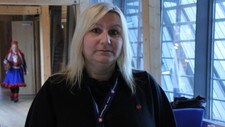 Aud Helene Marthinsen (Foto: Dan Robert Larsen/NRK) Aud Helene Marthinsen (Foto: Dan Robert Larsen/NRK)