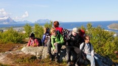 Fin utsikt fra toppen