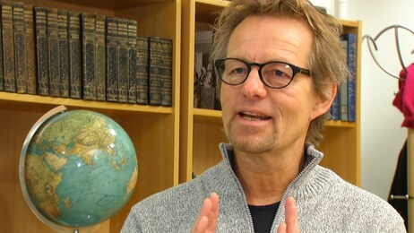 Bård Michalsen, redaktør i Harstad Tidende (Foto: Dan Henrik Klausen/NRK) Bård Michalsen, redaktør i Harstad Tidende (Foto: Dan Henrik Klausen/NRK)