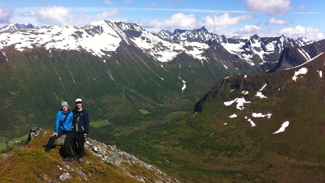 Toppen av Levandehornet (917 m.o.h.) (Foto: Sivert Dagenborg)