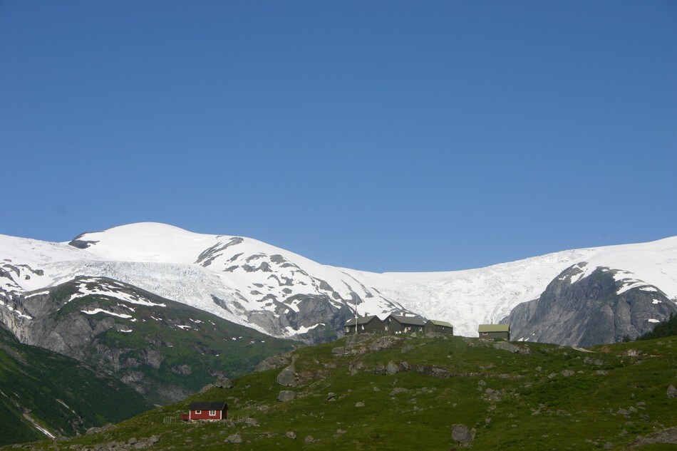 Naturen er storslått ved Tungestølen