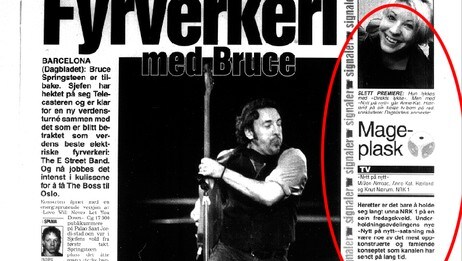 mageplask (Foto: Faksimile: Dagbladet) mageplask (Foto: Faksimile: Dagbladet)