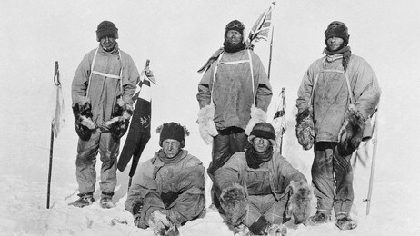 Robert F. Scott-ekspedisjonen i Arktis i 1912 (Foto: LIEUTENANT HENRY BOWERS/Afp) Robert F. Scott-ekspedisjonen i Arktis i 1912 (Foto: LIEUTENANT HENRY BOWERS/Afp)