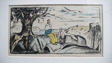 «Historien» av Edvard Munch ble stjålet fra kunsthandler Nyborg Kunst i Oslo (Foto: Politiet i Oslo/Scanpix/AFP)