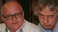 Finn Bjelke og Yan Friis (Foto: Eirik Sivertsen/NRK)