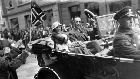 Kronprins Olav og kronprinsesse Märtha (Foto: Sylte, Arne/SCANPIX) Kronprins Olav og kronprinsesse Märtha (Foto: Sylte, Arne/SCANPIX)