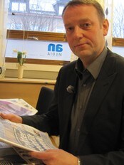 Sjefredaktør i Avisa Nordland Jan-Eirik Hanssen (Foto: Åse Pulk)