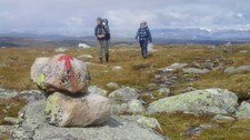 Fottur på Hardangervidda (Foto: Hilde L. Magnussen) Fottur på Hardangervidda (Foto: Hilde L. Magnussen)