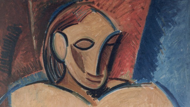 Picasso: Naken kvinne med serviett (1907). (Pablo Picasso/BONO/2012). (Foto: Grand Palais) Picasso: Naken kvinne med serviett (1907). (Pablo Picasso/BONO/2012). (Foto: Grand Palais)