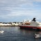Hurtigruten Nordnorge på vei til Stamsund