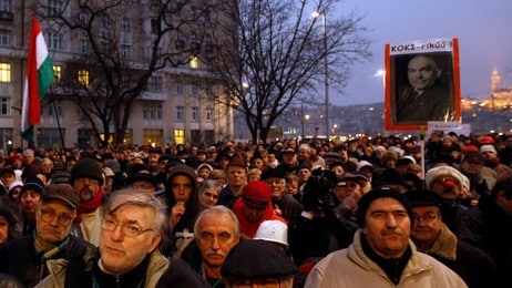 HUNGARY/ Thousands of protestors demonstrate (Foto: Laszlo Balogh/Reuters) HUNGARY/ Thousands of protestors demonstrate (Foto: Laszlo Balogh/Reuters)