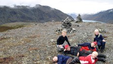 På Besshøe 2258 moh. 