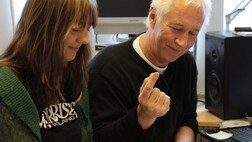 Ole Jørgen Grønlund og Anne Kjersti Goberg (Foto: Hege Bakken Riise/NRK)
