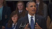 – Freden i Nord-Irland ga håp til hele verden - USAs president Barack Obama talte mandag i Nord-Irlands hovedstad, Belfast forut for G8-møtet. – Da fred ble oppnådd her, ga det håp til hele verden, sa han. 