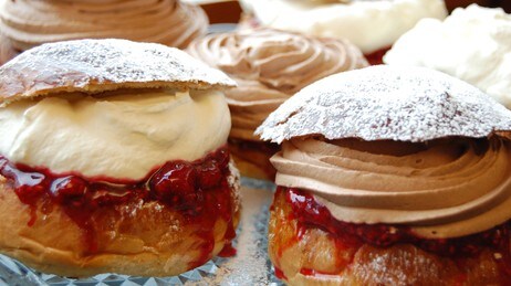 Fastelavnsboller (Foto: Ellen Marie Steen/NRK) Fastelavnsboller (Foto: Ellen Marie Steen/NRK)