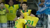 Neymar i superform - sjekk scoringene hans her - Santos Junior Neymar har scoret i begge kampene Brasil har har spilt så langt i prøve-VM. I første runde spilte Brasil mot Japan og Neymar scorte det første målet. I andre runde vant Brasil 2-0 over Mexico, og Neymar scorte det første og hadde målgivende pasning på det andre målet.