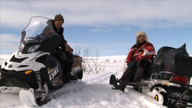 Nils Aslaksen Siri og Johan Aslak Logje (Foto: Roger Manndal/NRK) Nils Aslaksen Siri og Johan Aslak Logje (Foto: Roger Manndal/NRK)