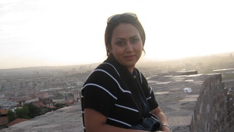 Sheida Jahanbin journalist fra Iran (Foto: privat)