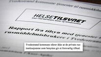 Kritikk fra Helsetilsynet (Foto: Grafikk/Leif Dalen/NRK)