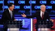 US-137776197 Republican Presidential Candidates Participate In Second Florida Debate (Foto: JOE RAEDLE/Afp)