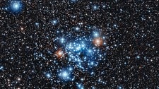 Stjernehopen NGC 3766 i stjernebiletet Kentauren (ESO) Stjernehopen NGC 3766 i stjernebiletet Kentauren (ESO)