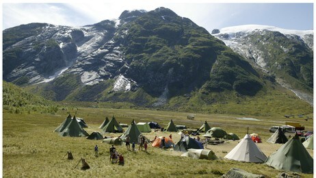 BaseCamp Tungestølen (Foto: Sune Eriksen/Den Norske Turistforening) BaseCamp Tungestølen (Foto: Sune Eriksen/Den Norske Turistforening)