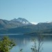 Okstindan og Okstindbreen