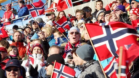 World Cup Holmenkollen March 2010 (Foto: Odd Kaldefoss/NRK)