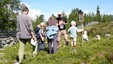På Svukuriset får du lokal mat og skikklieg hvile for slitne lår. Du har og muligheten til å bruke pausen til for eksempel natursti, som her.